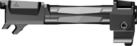 Radian Weapons R0871 Ramjet Barrel & Afterburner Combo Glock 48, Gray Stainless