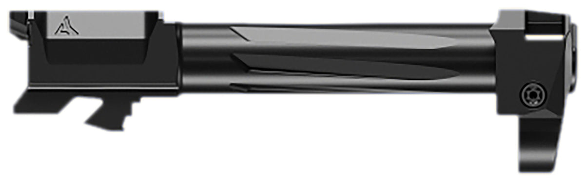 Radian Weapons R0872 Ramjet Barrel & Afterburner Combo Glock 17 Gen5, Black/Gray Stainless
