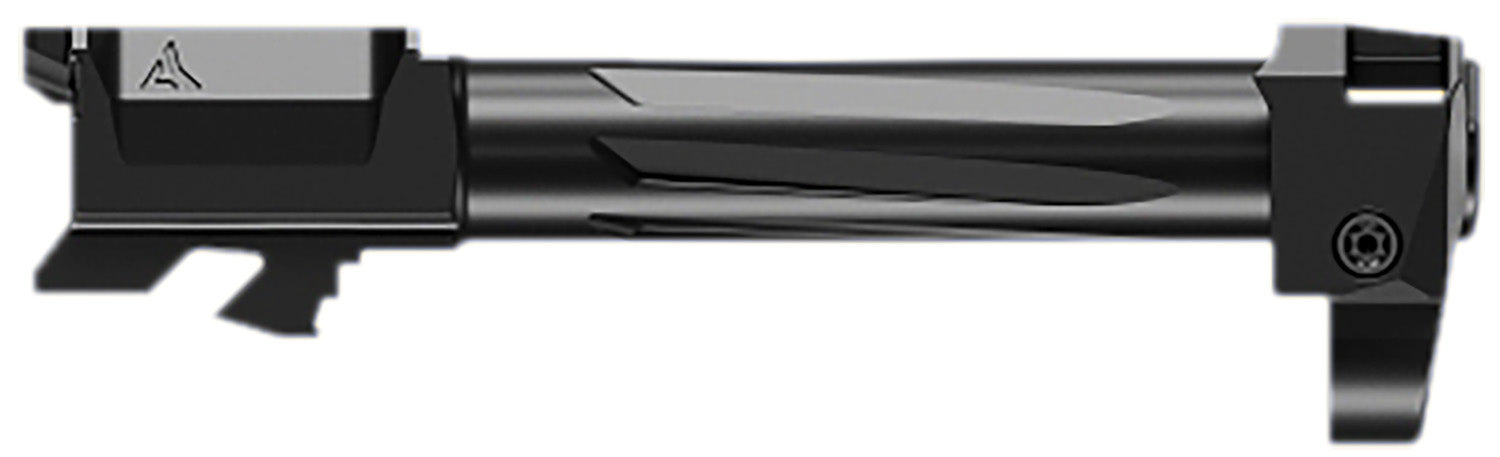 Radian Weapons R0872 Ramjet Barrel & Afterburner Combo Glock 17 Gen5, Black/Gray Stainless