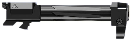 Radian Weapons R0872 Ramjet Barrel & Afterburner Combo Glock 17 Gen5, Black/Gray Stainless