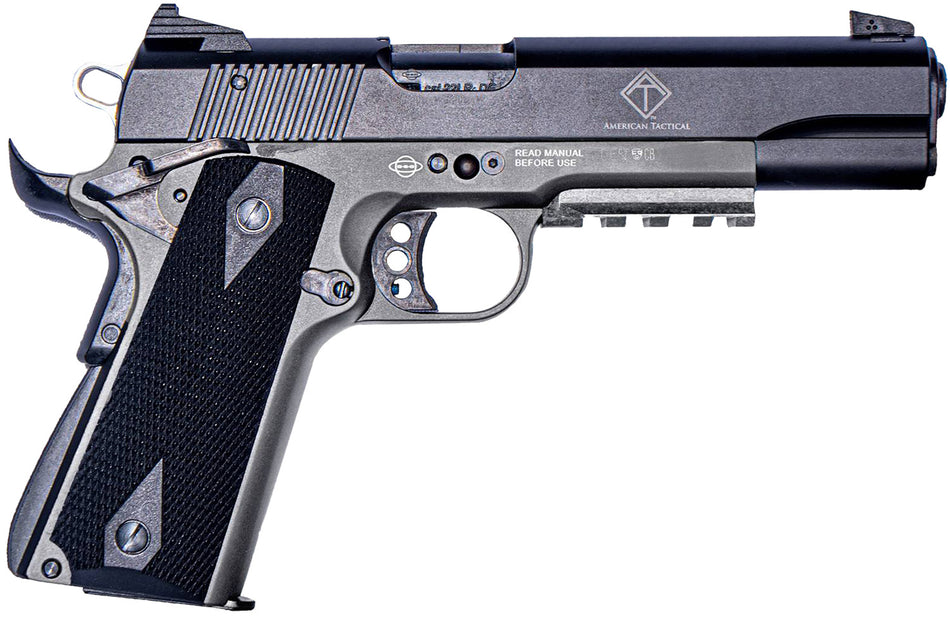ATI GSG 1911 .22 LR Pistol, 10+1 Capacity, 5" Barrel, Black/Gray