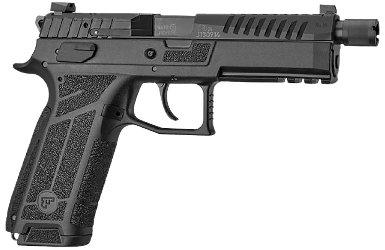 CZ-USA P-09 F Nocturne SR Full-Size 9mm Luger 21+1 5.3in Optic-Ready Pistol
