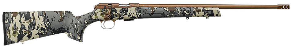 CZ-USA 457 American Hunter 22 LR 5+1 20in Bronze Cerakote Veil Camo Rifle