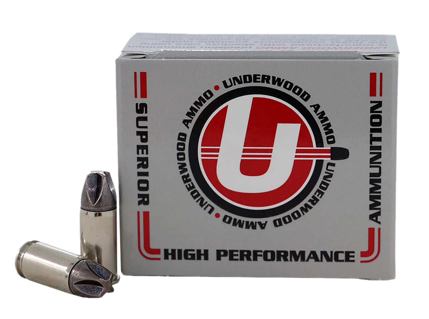 Underwood Ammo 9mm Luger / Parabellum Handgun Ammo Platinum Edition Xtreme Defender +P Solid Monolithic Solid 68 grain 