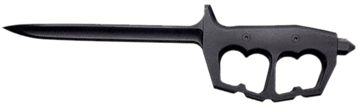 Cold Steel CS92FNTST FGX Chaos Fixed Blade Knife 8" OAL, Black Griv-Ex Stiletto Blade and Handle