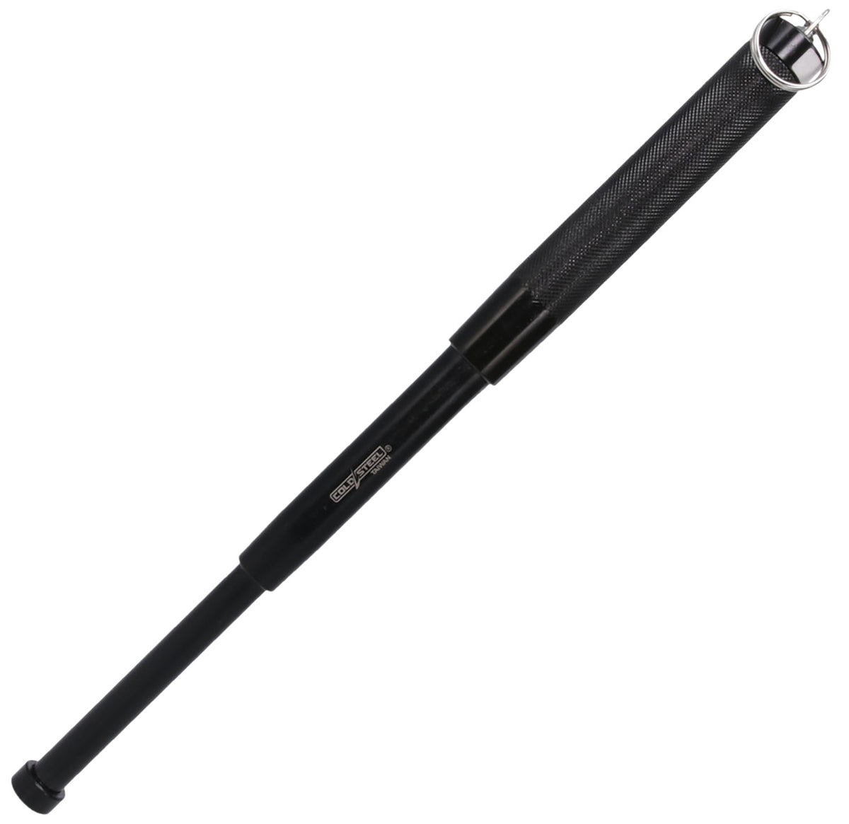 Cold Steel CSBT16 Black Steel Expandable Baton 11-16" Includes Pouch with Key Ring