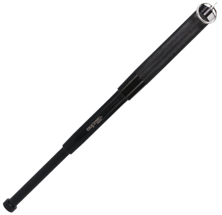 Cold Steel CSBT16 Black Steel Expandable Baton 11-16" Includes Pouch with Key Ring