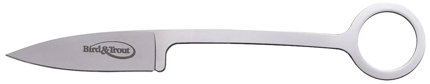Cold Steel CS20BTJ Bird & Trout Fixed Blade Knife 2.25" AUS-8A Drop Point, Bead Blasted SS Handle