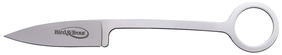 Cold Steel CS20BTJ Bird & Trout Fixed Blade Knife 2.25" AUS-8A Drop Point, Bead Blasted SS Handle