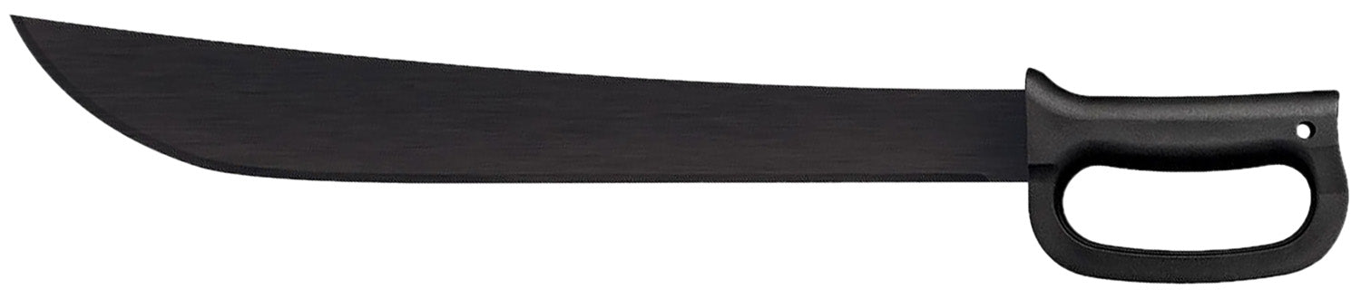Cold Steel CS97AD18S Latin D-Guard Machete 65Mn Carbon Steel, Black Poly Handle, 23.63" Long and Sheath