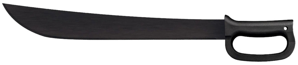 Cold Steel CS97AD18S Latin D-Guard Machete 65Mn Carbon Steel, Black Poly Handle, 23.63" Long and Sheath