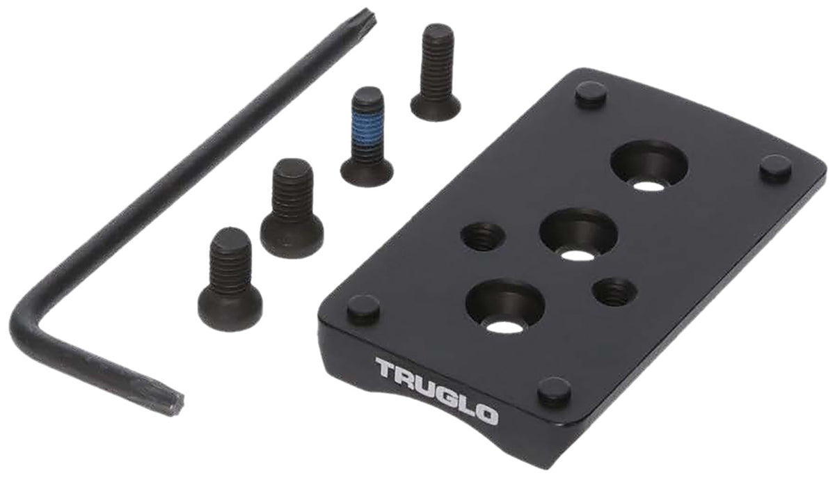 TruGlo Pistol Red Dot Optic Mount Nitride Fortress Trijicon RMR TGTG8950M2