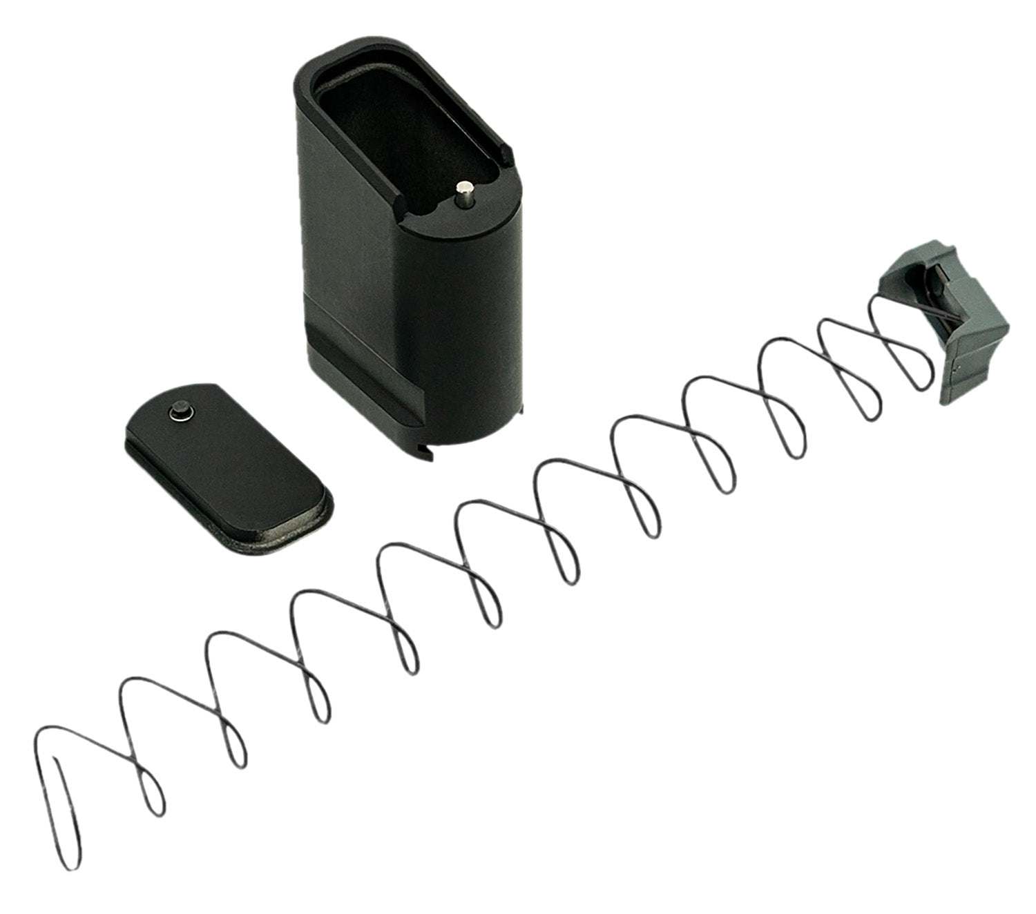 Shield Arms S15 Magazine Extension 10rd Black Anodized Aluminum for Shield Arms S15