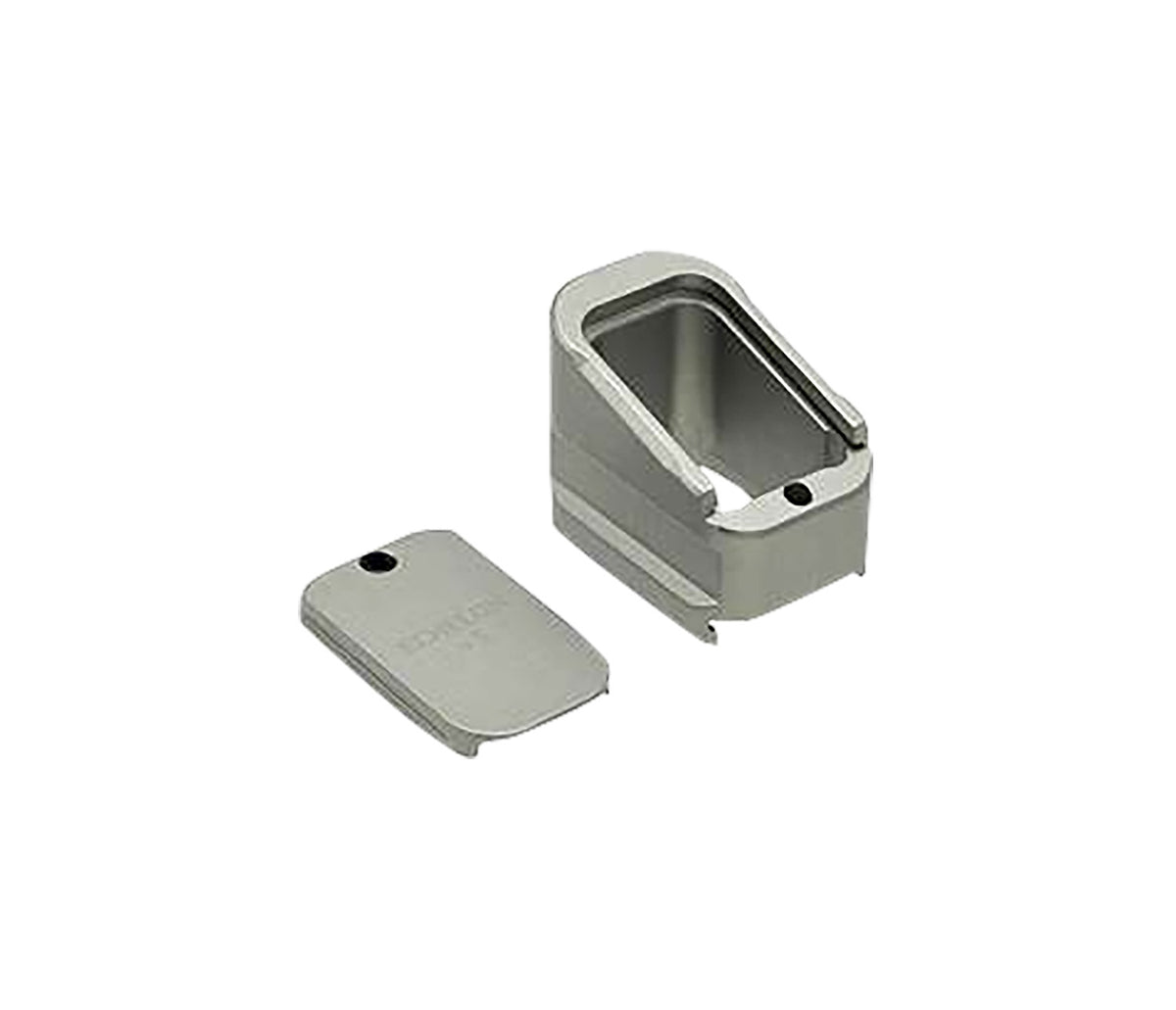 Shield Arms 5-Round Magazine Extension for Springfield Echelon Grey Anodized Aluminum ECHME5GREY