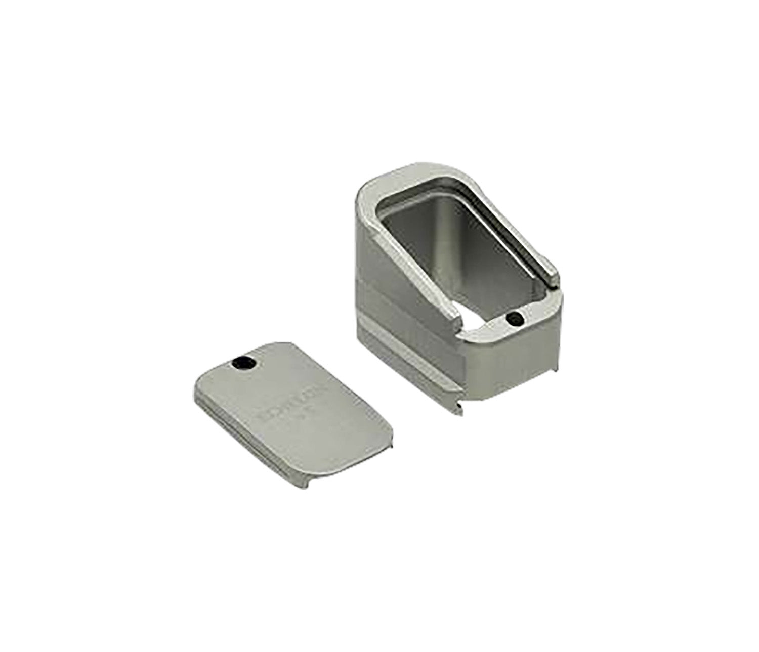 Shield Arms 5-Round Magazine Extension for Springfield Echelon Grey Anodized Aluminum ECHME5GREY
