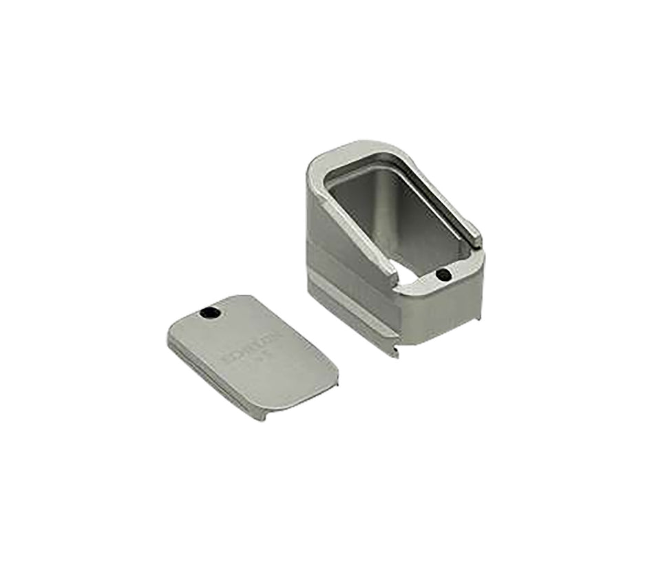 Shield Arms 5-Round Magazine Extension for Springfield Echelon Grey Anodized Aluminum ECHME5GREY