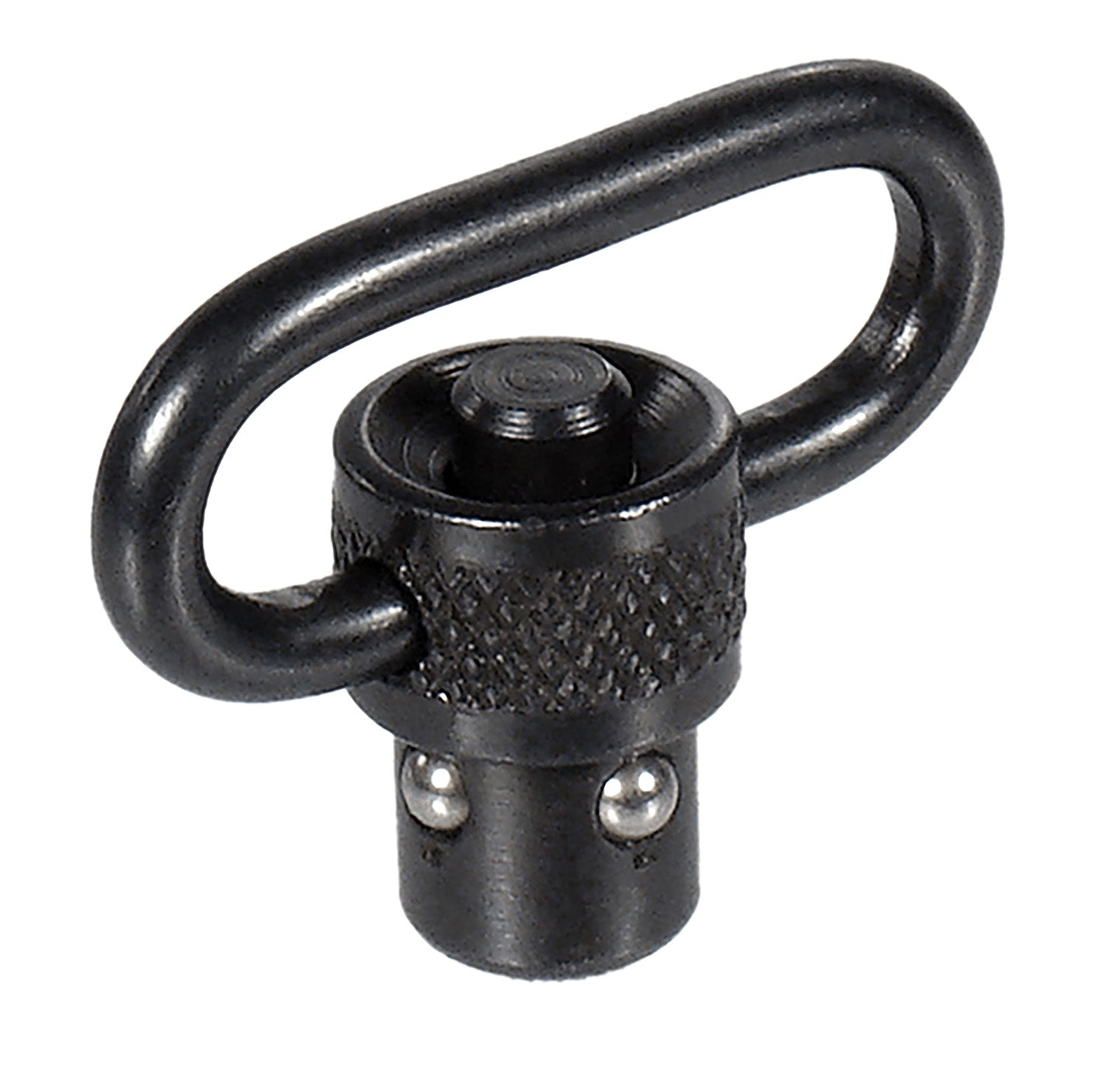 Leapers TLQDSW08A 1" Push Button Quick Detach Sling Swivel Black