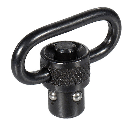 Leapers TLQDSW08A 1" Push Button Quick Detach Sling Swivel Black