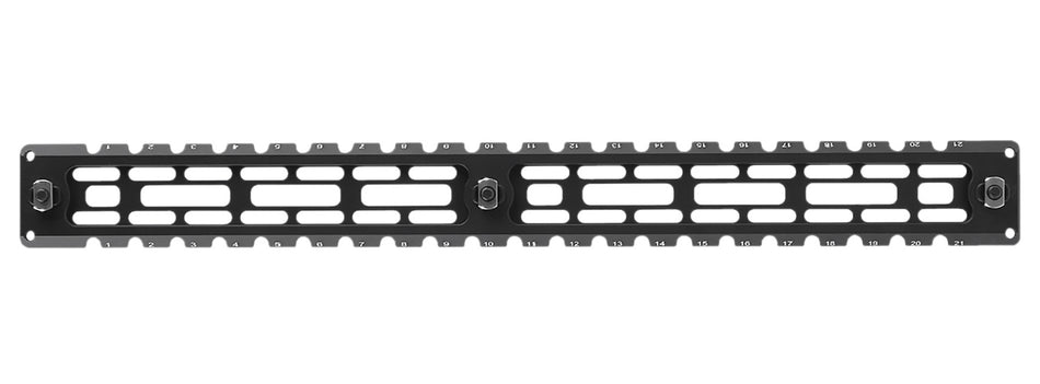 Leapers ARCA Rail 9-Slot M-LOK Mount 14.20" Long Matte Black Aluminum TLUMA04