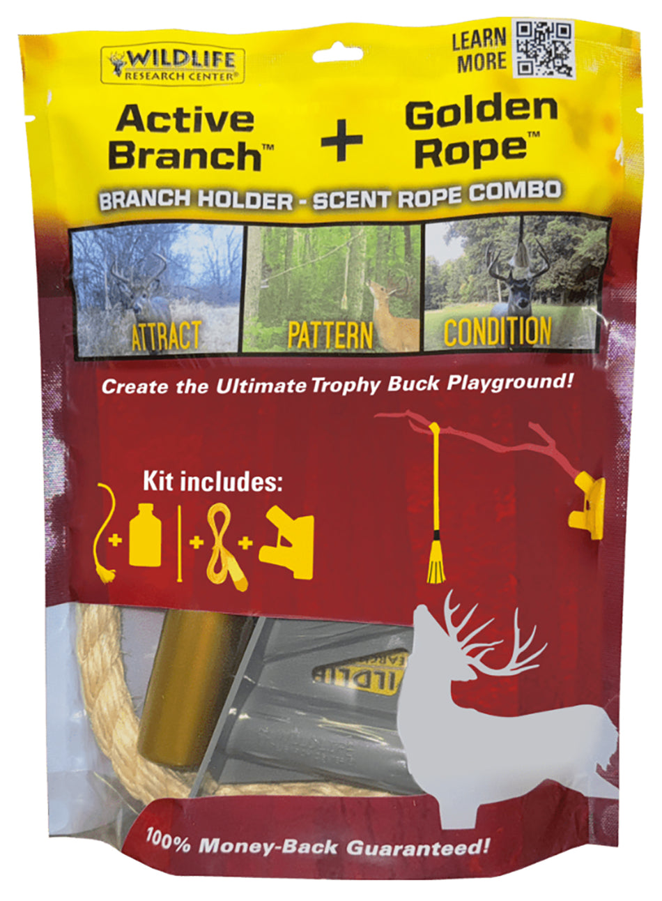 Wildlife Research Golden Rope Deer Attractant Scent Kit 3974 with 3 Ropes