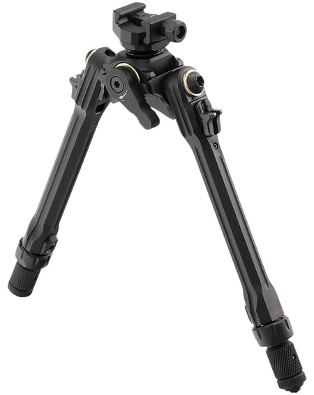 Leapers TLUBP01 Matte Black Anodized Bipod 8.5-11" Aluminum Steel