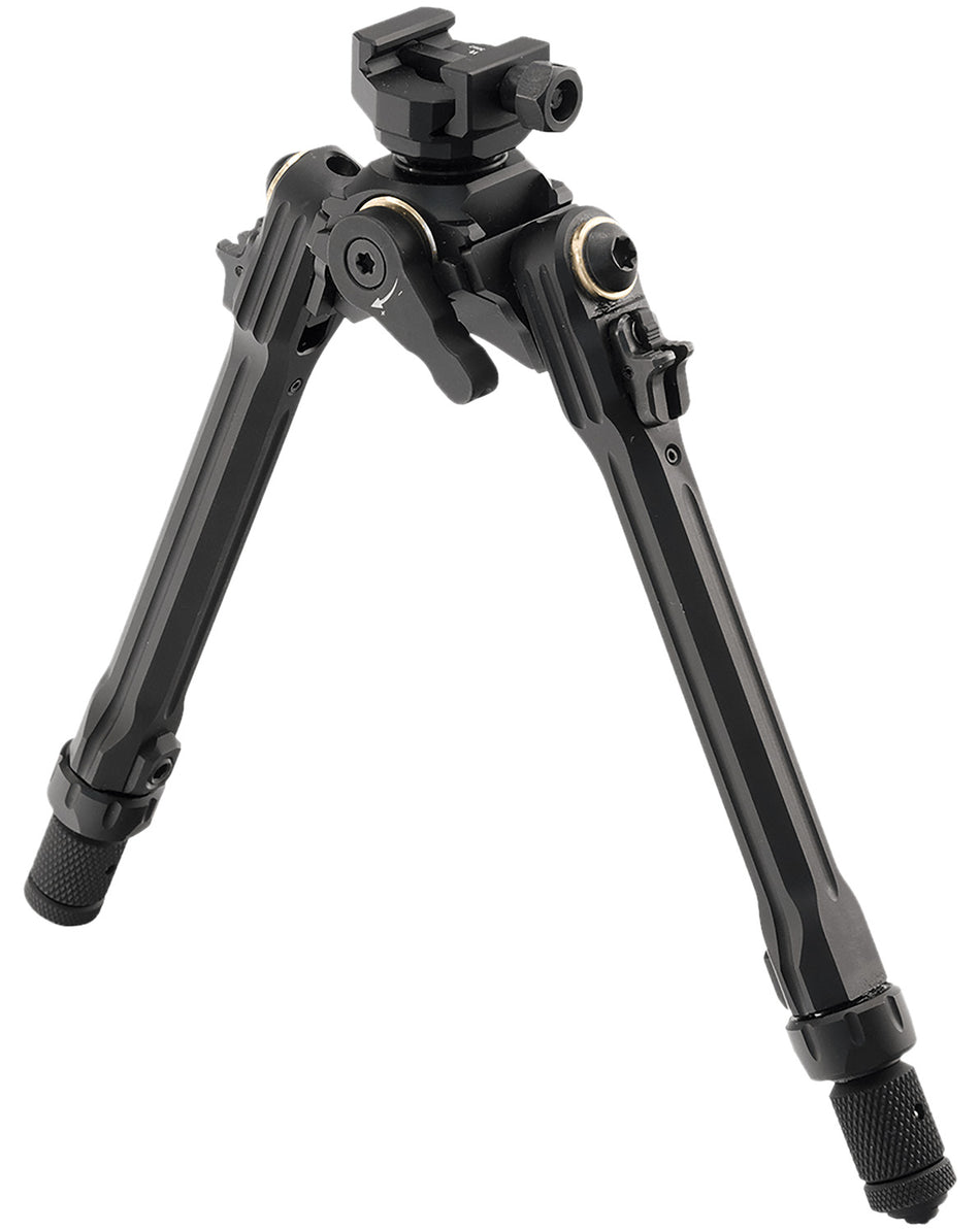 Leapers TLUBP01 Matte Black Anodized Bipod 8.5-11" Aluminum Steel