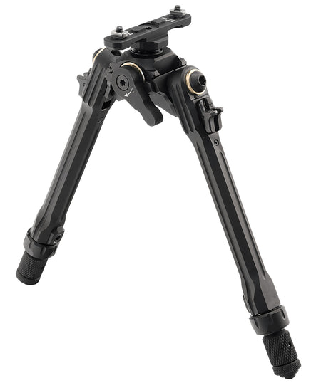 Leapers TLUBP01M Matte Black Anodized M-LOK Bipod 8.5-11" Aluminum Steel