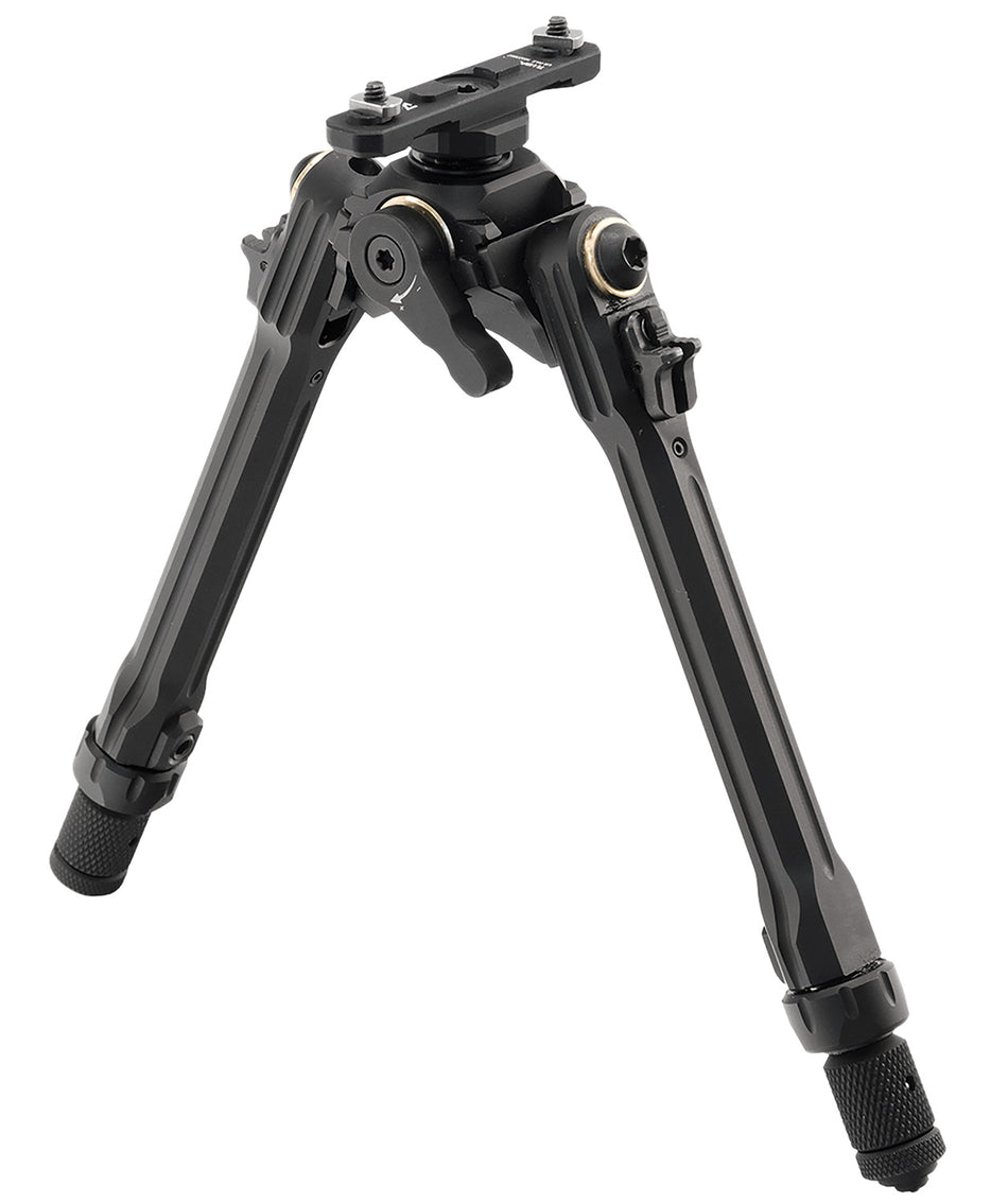 Leapers TLUBP01M Matte Black Anodized M-LOK Bipod 8.5-11" Aluminum Steel