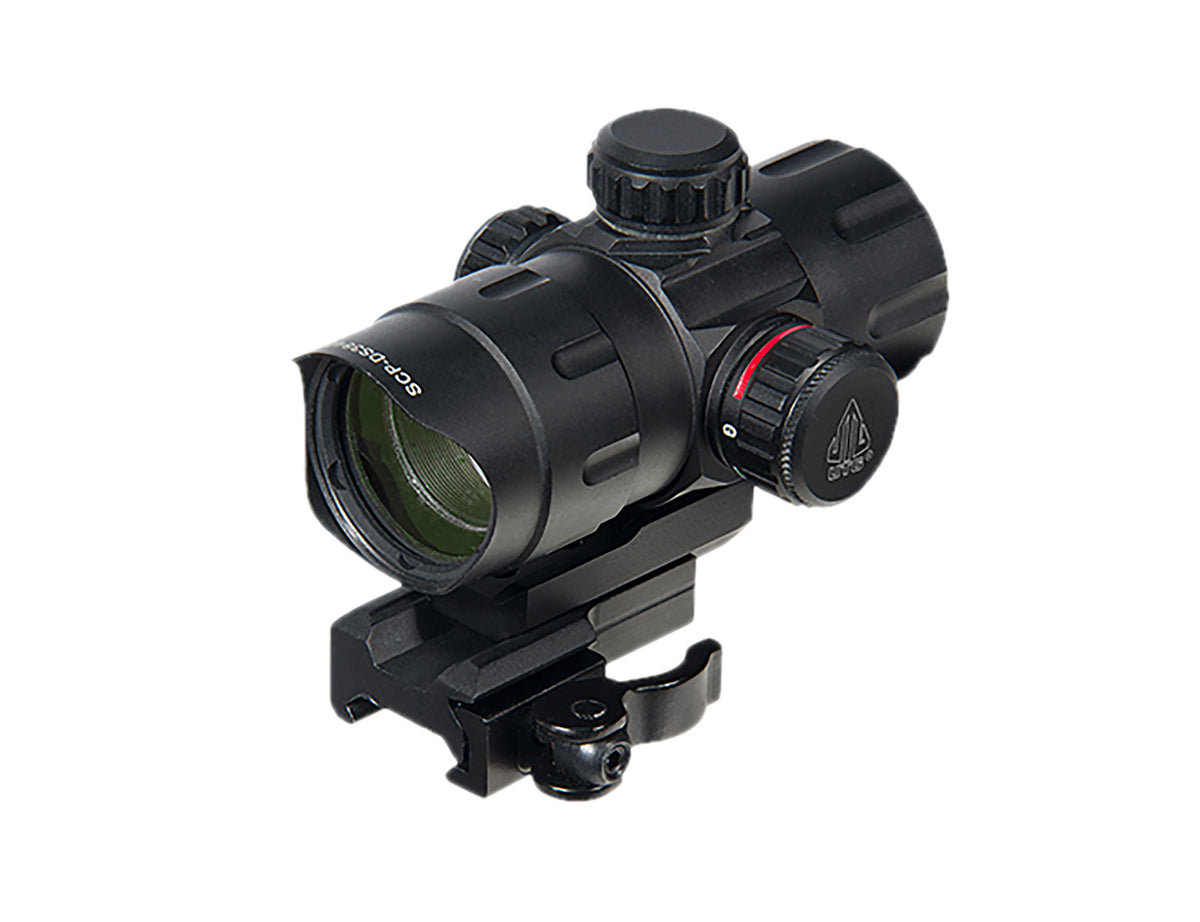 UTG SCPDS3840TDQ ITA 4.2" Red/Green T-Dot Reticle Sight with QD Picatinny Mount