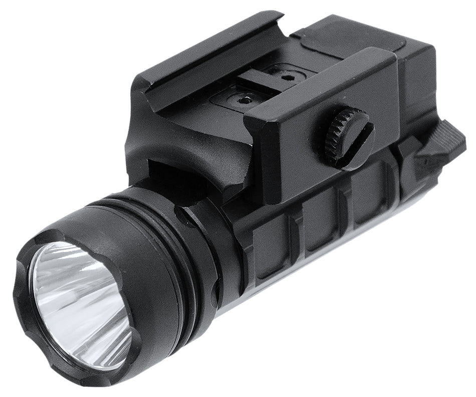 Leapers LTELP123RA 400 Lumen Pistol Weapon Light Black Anodized Aluminum Picatinny