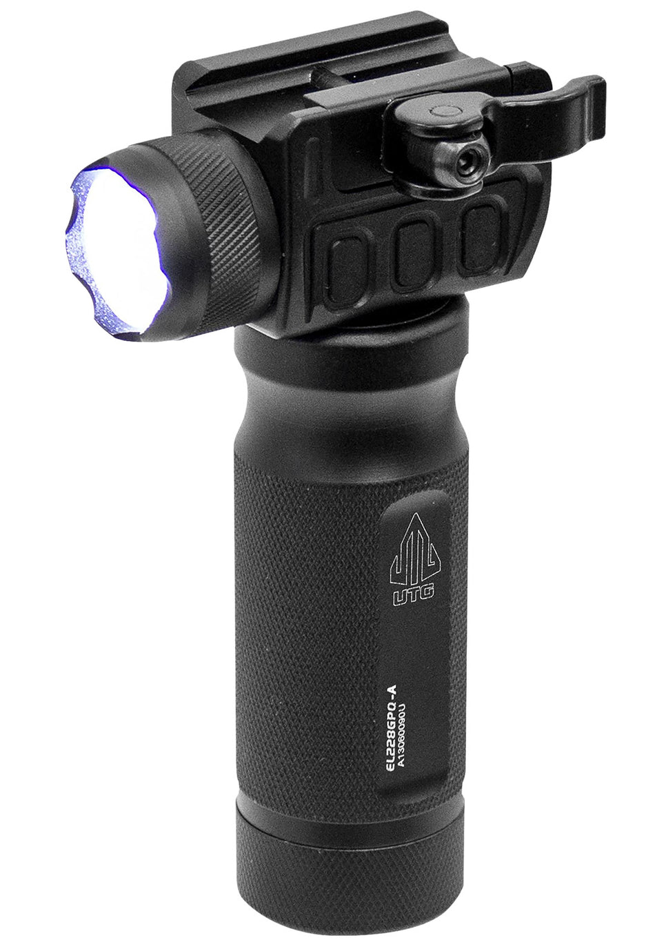 Leapers UTG Quick Detach Grip Weapon Light 400 Lumen Flood Focus Picatinny Black Anodized Aluminum