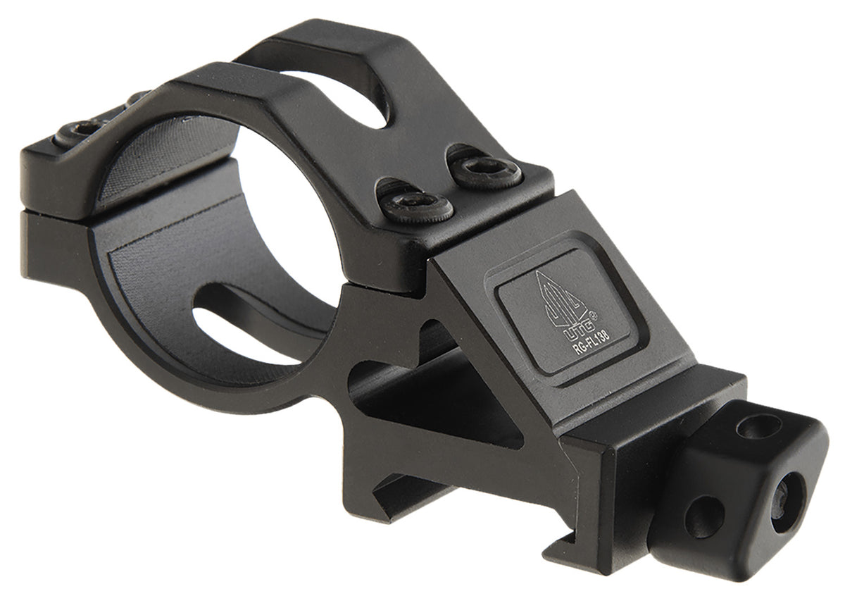 UTG RGFL138 45-Degree Offset Tactical Flashlight Ring Mount Picatinny Aluminum