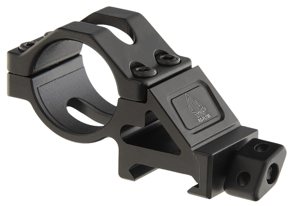 UTG RGFL138 45-Degree Offset Tactical Flashlight Ring Mount Picatinny Aluminum