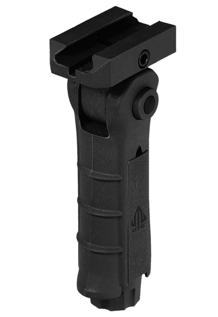 Leapers RBFGRP170B Vertical Foregrip with Internal Storage Black Polymer