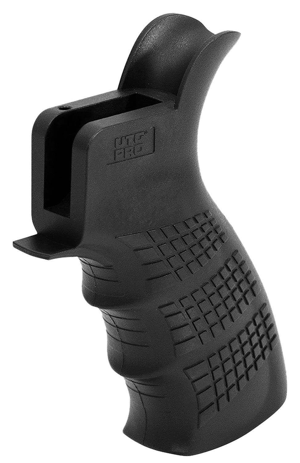 Leapers RBUPG01B AR-15 Replacement Pistol Grip Black Polymer with Storage