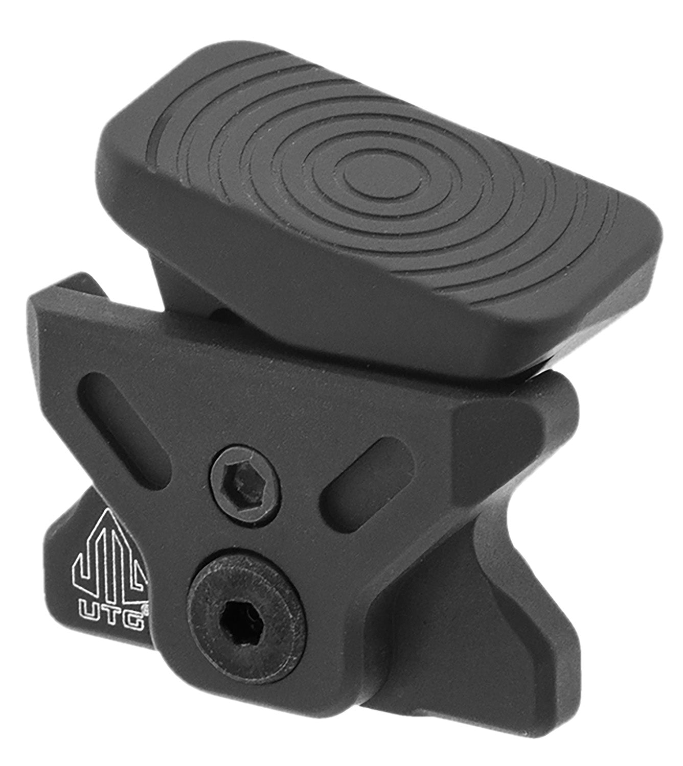 UTG TLTRM01 Angled Index Mount M-LOK Compatible Matte Black Aluminum