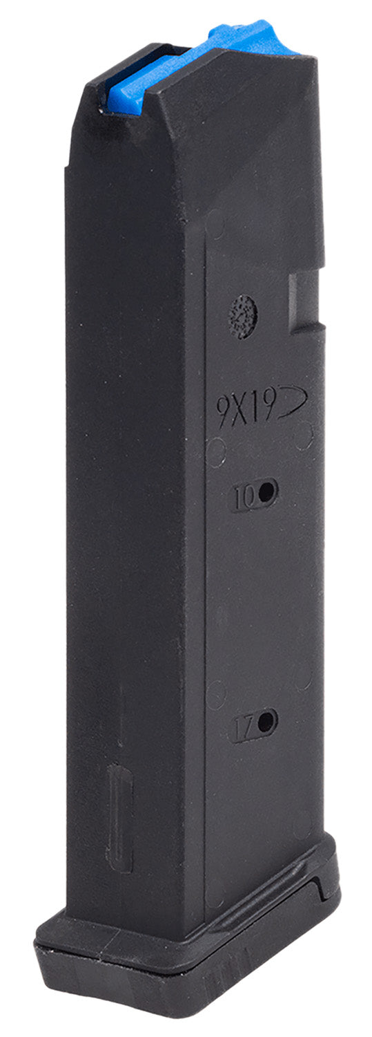 Leapers 17-Round 9mm Fits Glock Black Polymer/Steel Pistol Magazine