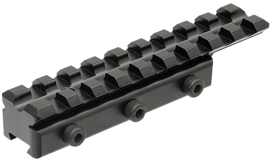 Leapers MNTPMTOWLA Picatinny Rail Adapter for 9mm-11mm Dovetail Matte Black Anodized
