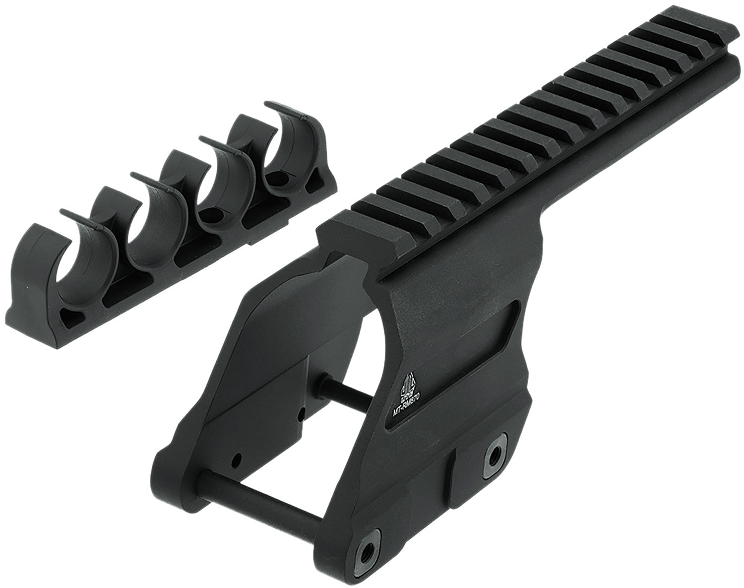 UTG MT-RM870 12G Remington 870 Optic Mount Full-Length Picatinny Rail 4-Shell Carrier