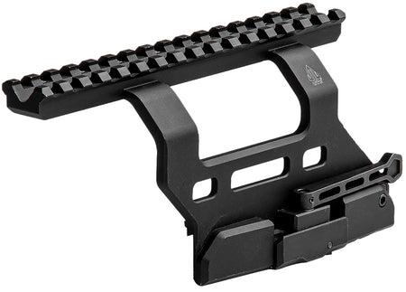 Leapers AK QD Side Mount Picatinny Rail 6.69" Matte Black Aluminum MTUAK01