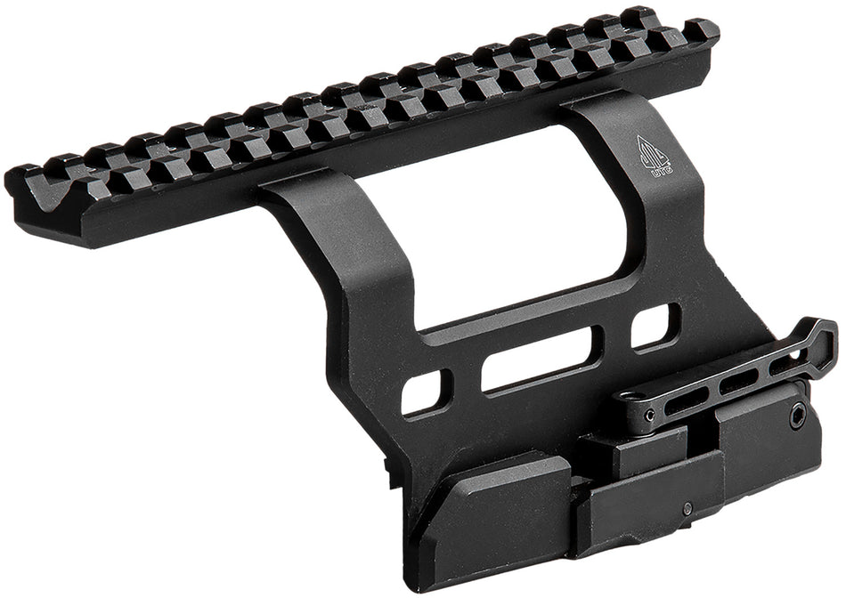 Leapers AK QD Side Mount Picatinny Rail 6.69" Matte Black Aluminum MTUAK01