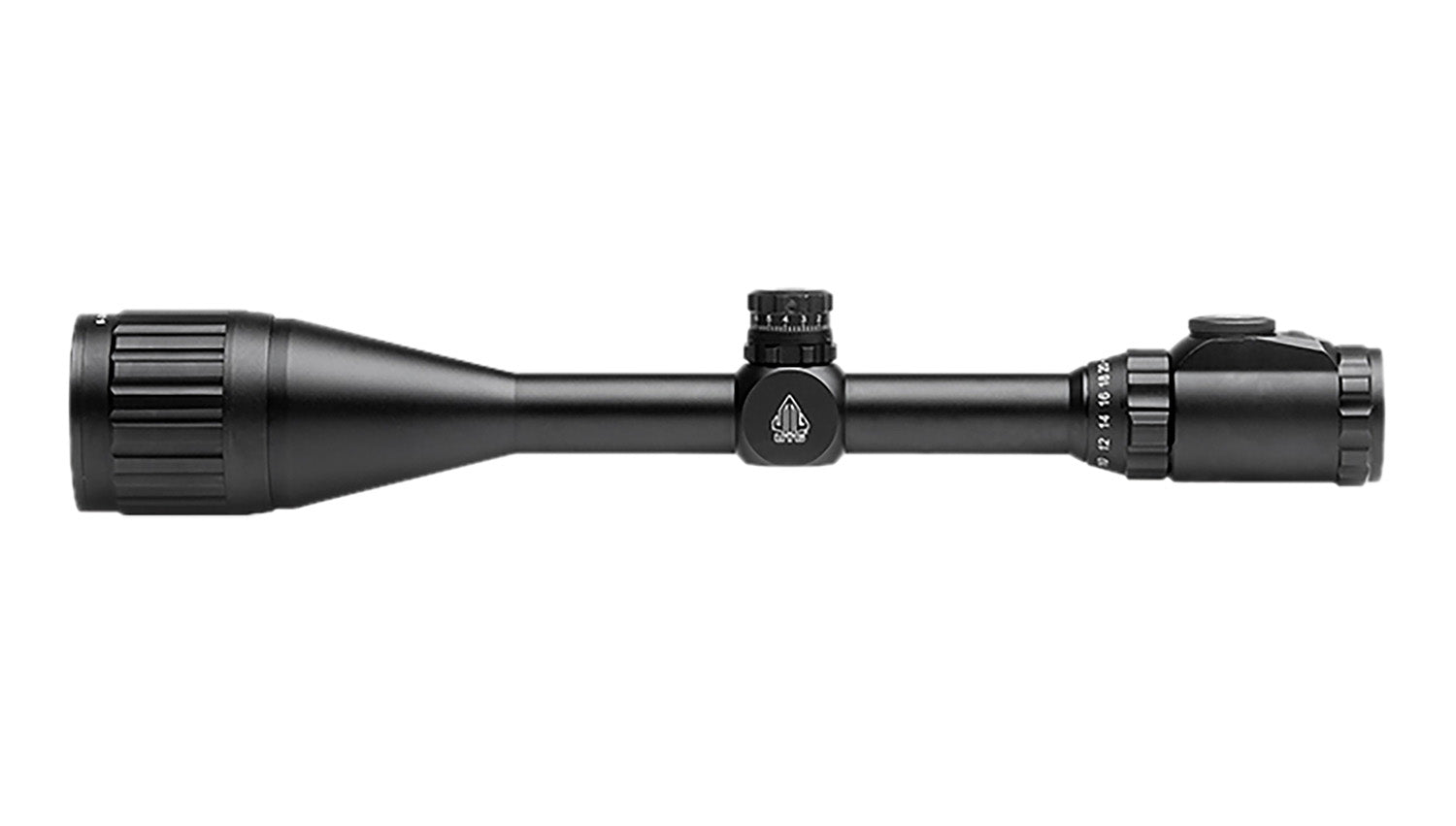 Leapers True Hunter SCPU6245AOIEW 6-24x50 AO 1-Inch Tube Illuminated Mil-Dot Reticle Matte Black Scope