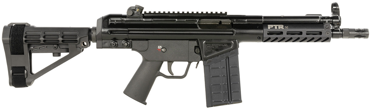 PTR PDWR BR .308 Win Pistol, 20+1 Capacity, 8.50" Black Nitride Heavy Contour Threaded Barrel