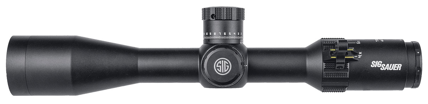 SIG SAUER TANGO4 Riflescope 4-16x44mm 30mm DEVL MRAD Illum Side Focus 0.1 MRAD Black