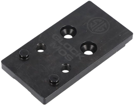 Sig Sauer SOR2M102 Romeo2 Red Dot Adapter Plate Black Glock MOS Pistol