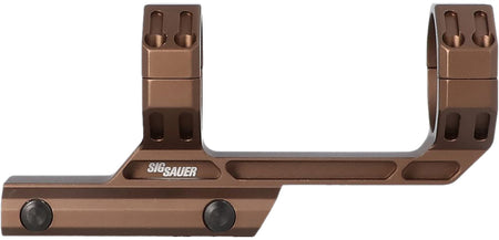 Sig Sauer SOA20016 Alpha MSR 30mm Scope Ring/Mount Combo Coyote Brown Aluminum Picatinny