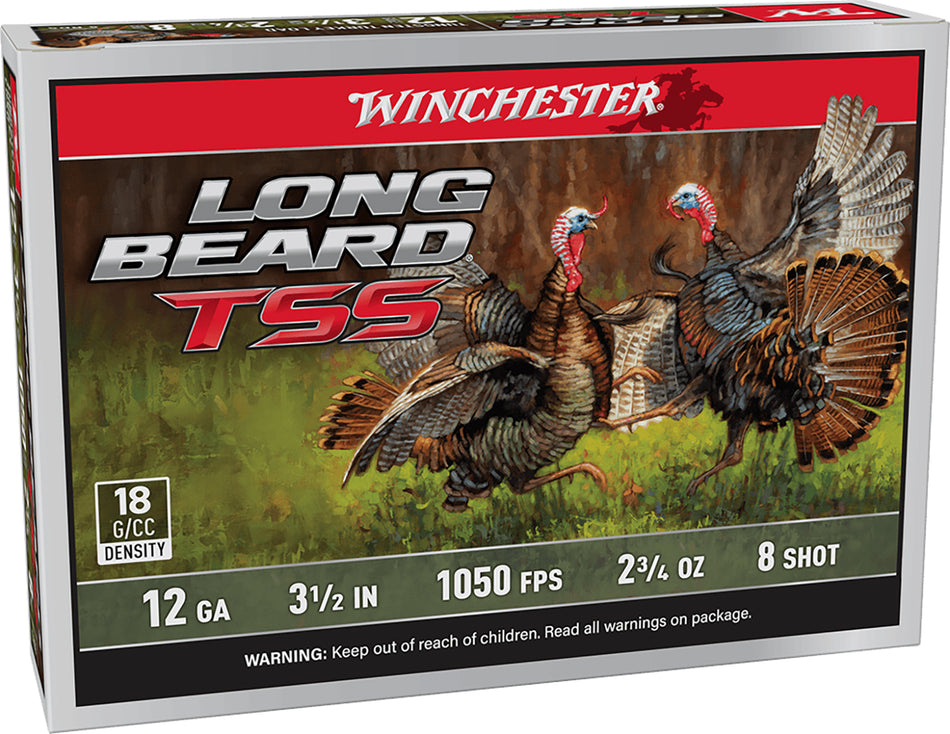 Winchester 12 Gauge Shotgun Shells  #8 2-3/4 oz 3.5 in