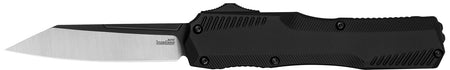 Kershaw Livewire 9000R OTF Auto 3.30" Reverse Tanto Black PVD/Satin MagnaCut Blade, Black Aluminum Handle