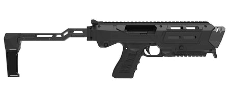 Meta Tactical MX-1 Conversion Kit for Glock Gen3/4/5 Black Aluminum Stock