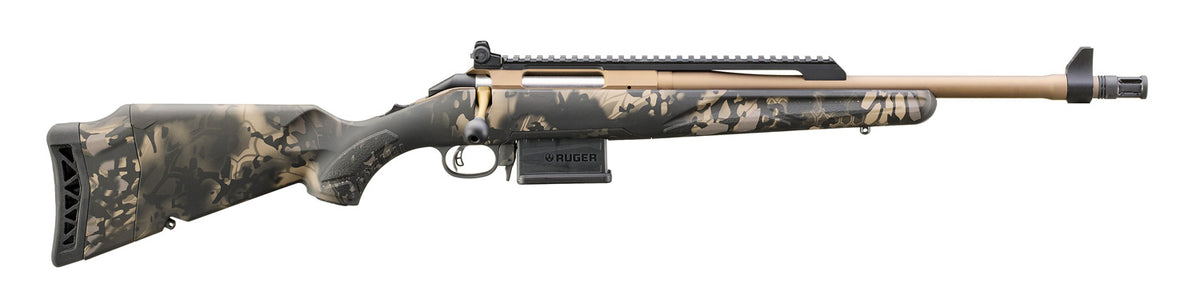 Ruger American Gen2 Scout 5.56 NATO 16" Model 46994 - Kryptek Obskura Nox